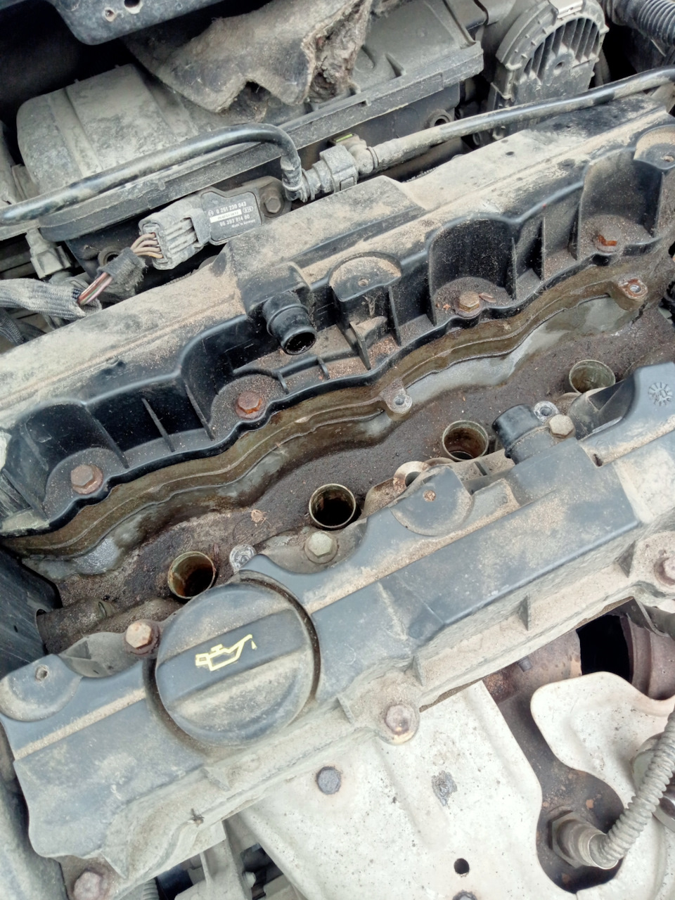 Свечи в масле. — Peugeot 307 SW, 1,6 л, 2005 года | своими руками | DRIVE2