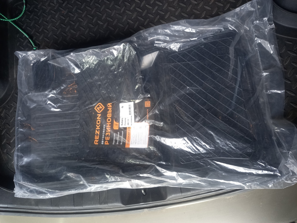 ️ Коврики REZKON — Subaru Forester (SH), 2 л, 2008 года | аксессуары ...
