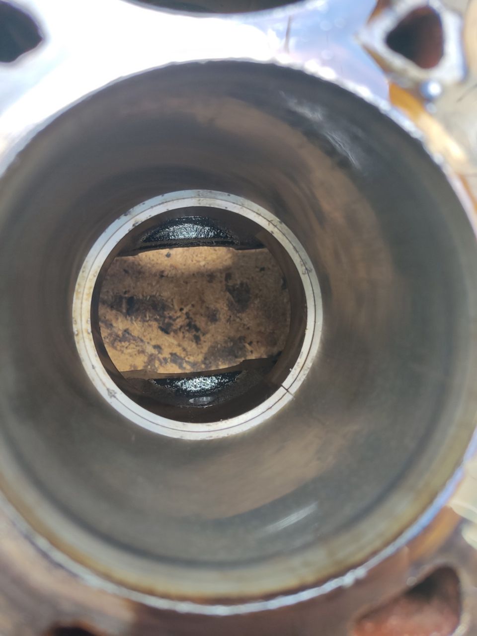 Зазор в замке кольца 0.75 — Mitsubishi Lancer IX, 1,6 л., 2003 года ...