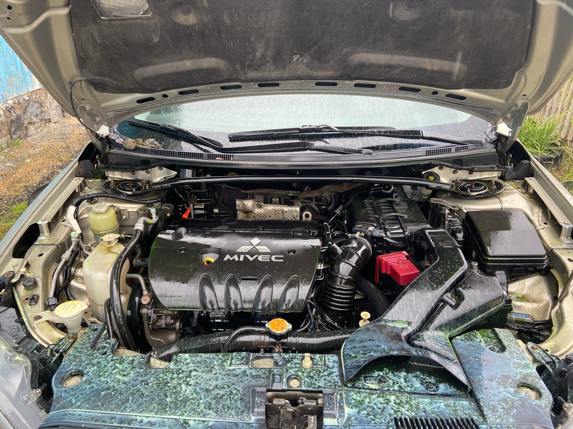 Промывка радиатора вариатора — Mitsubishi Lancer X, 2 л, 2008 года ...