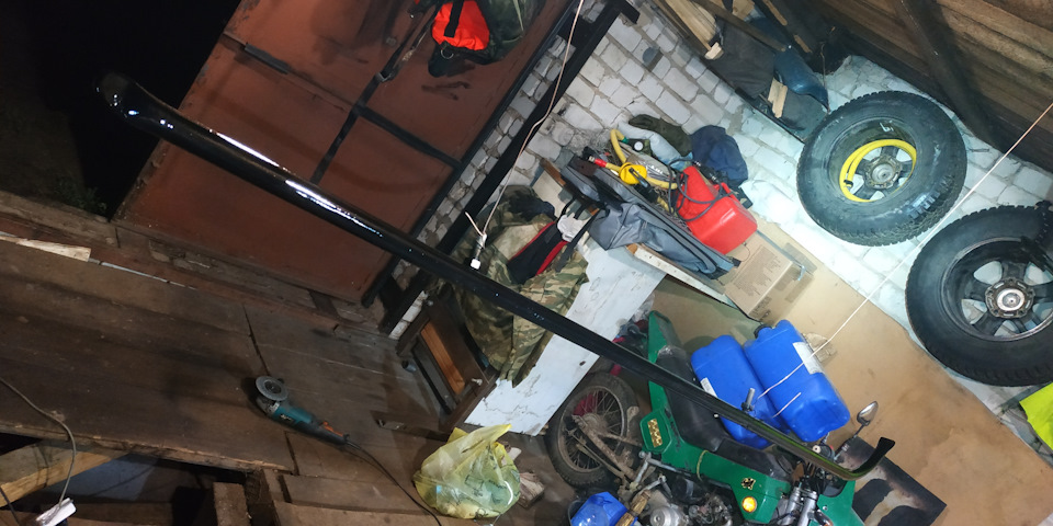 Дуги на рейлинги для лодки. — Chevrolet Niva, 1,7 л, 2008 года | своими ...