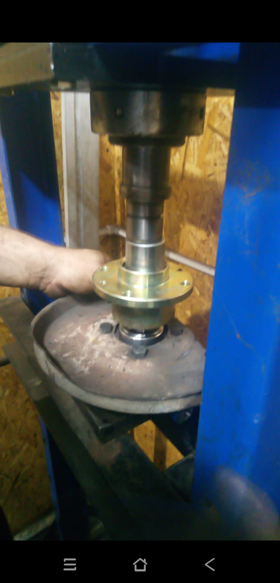 Установка ступиц с подшипниками ваз-2108 — Lada 210740, 1,6 л, 2007 ...