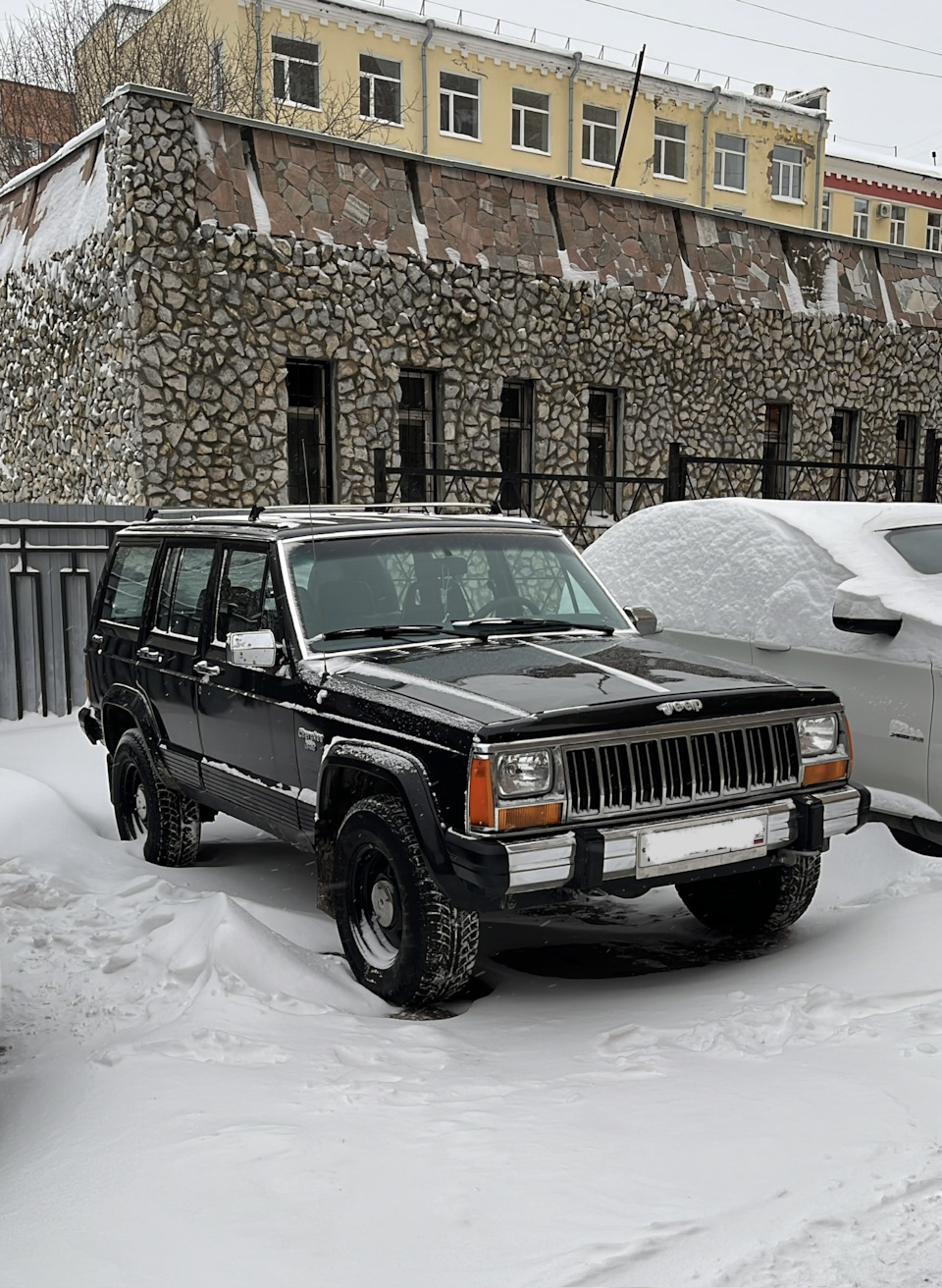 Некрасивые фотки — Jeep Cherokee (XJ), 4 л, 1988 года | плановое ТО | DRIVE2