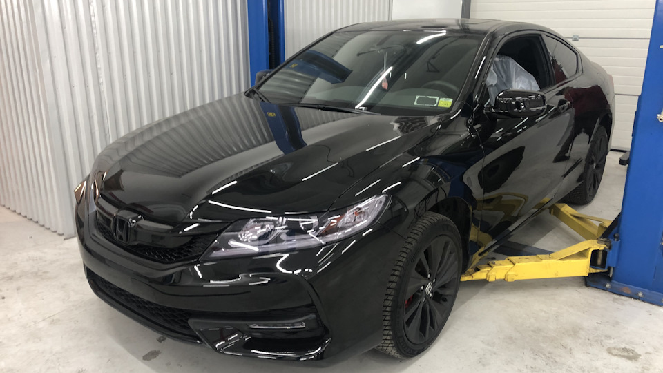 Honda Accord Coupe Black Beast Drive2