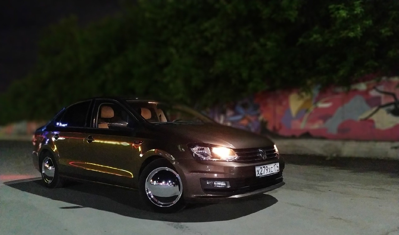 volkswagen polo тюнинг седан