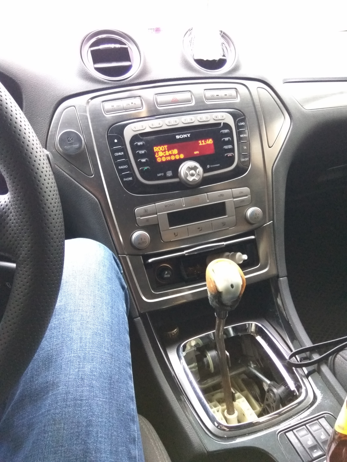 №48 Перетяжка ручки КПП Мондео 4 — Ford Mondeo IV, 2 л, 2008 года ...