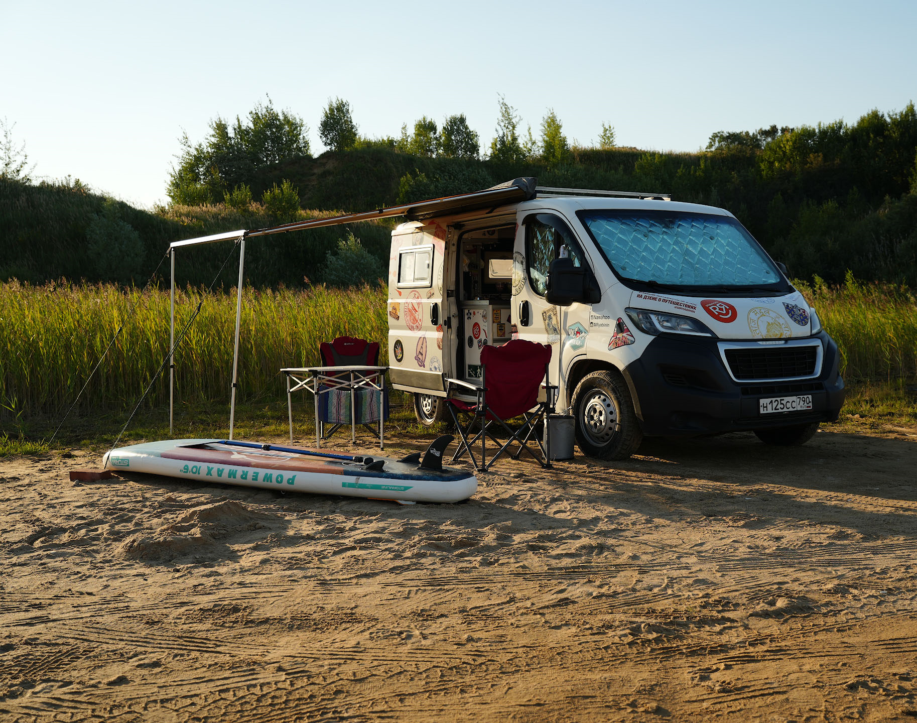 Как мы на кемпере на пруд ездили — Peugeot Boxer (2G), 2,2 л, 2016 года |  покатушки | DRIVE2