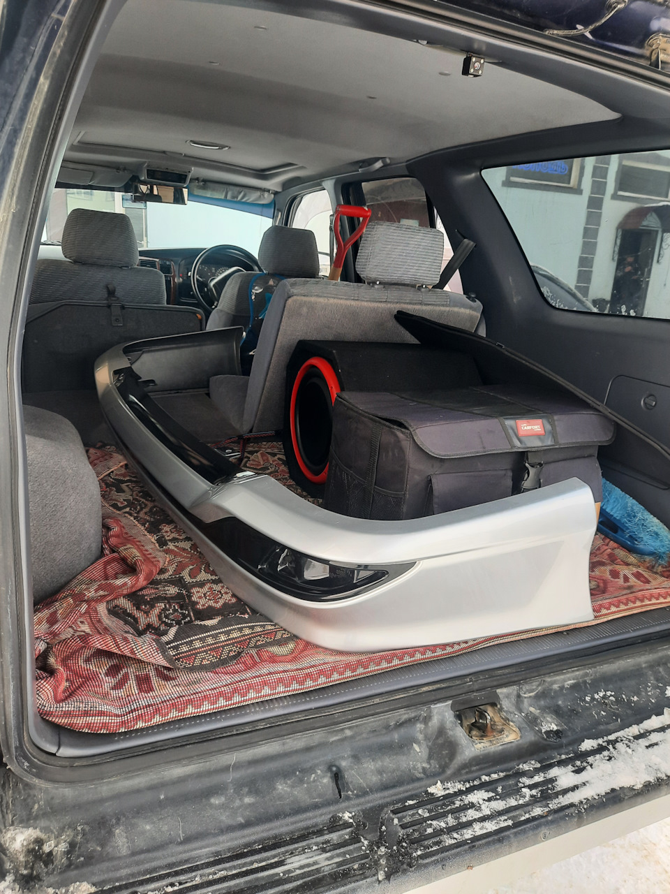 Задняя губа Modelista (другая) — Toyota Corolla Fielder (E160), 1,5 л ...