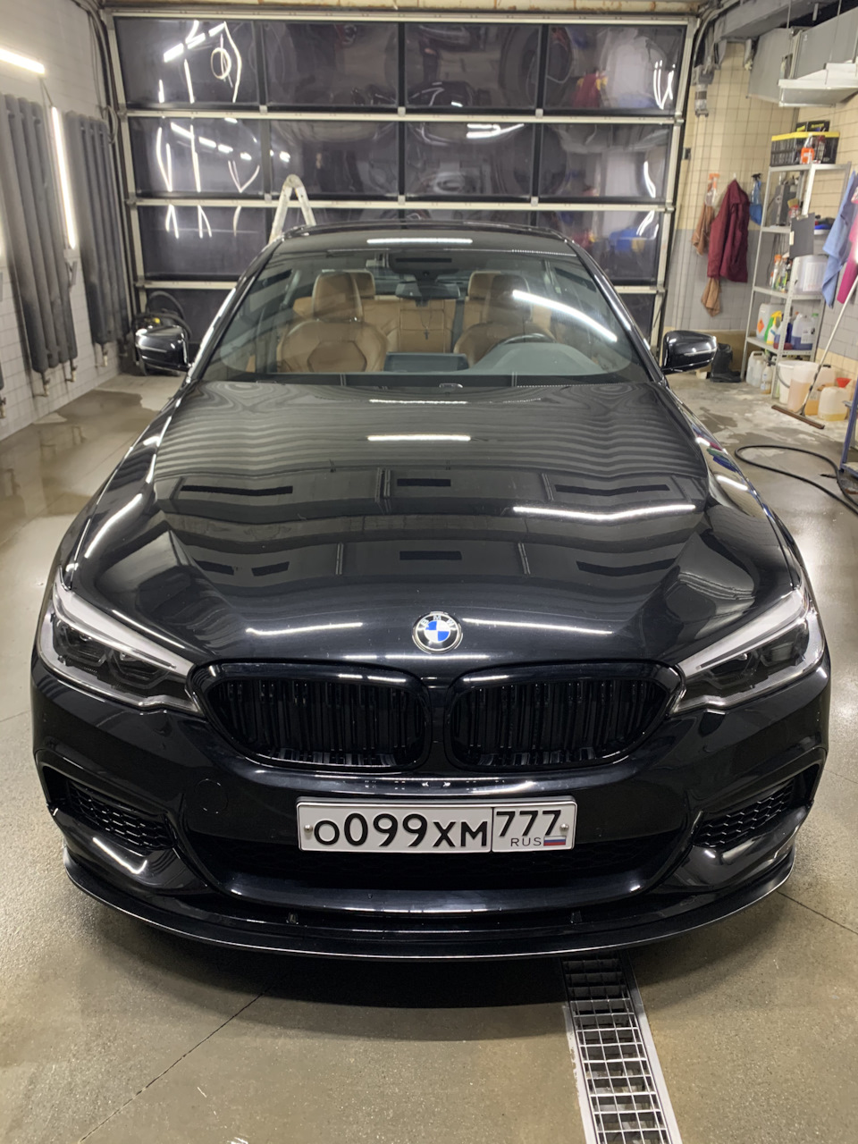Сплитер на сплитер, собственно все как обычно — BMW 5 series (G30), 2 л ...