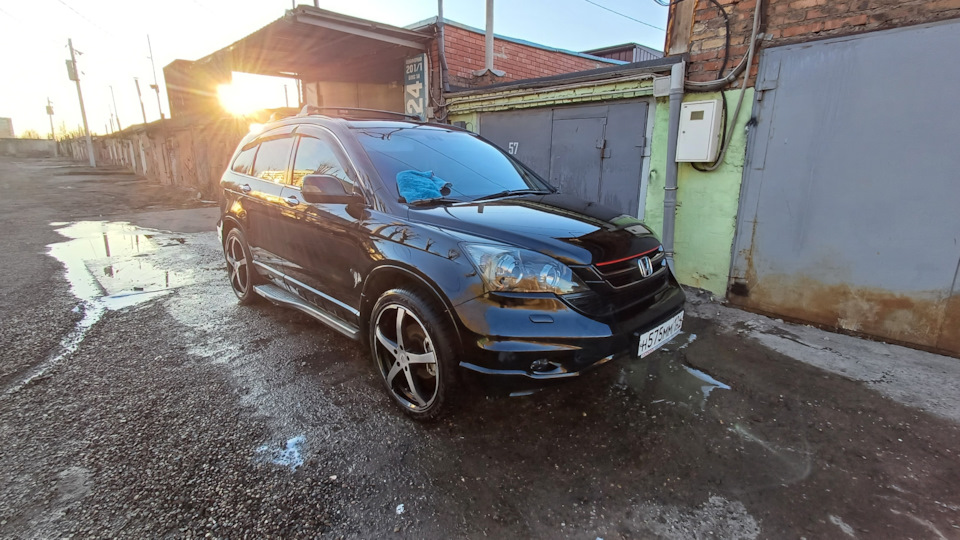 Новая фибра Dry Monster — Honda CR-V (RE), 2,4 л, 2011 года | мойка ...