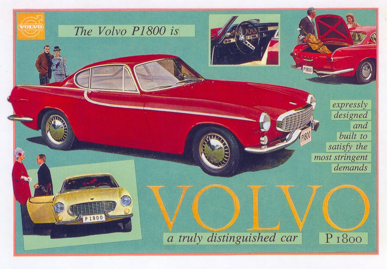 Купе Volvo-P1800 – самый итальянский из шведов, он же – самый выносливый в  мире автомобиль. — DRIVE2