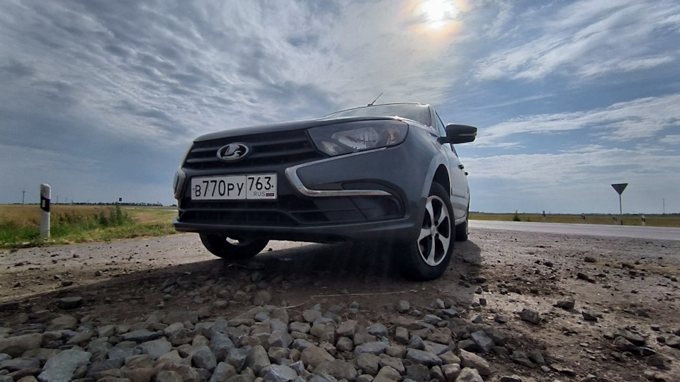 Тольятти — Краснодарский край — Lada Гранта (2G) FL, 1,6 л, 2020 года ...