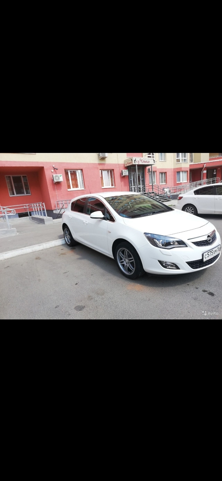 машины которые у меня были — Opel Astra J, 1,6 л, 2010 года | просто так |  DRIVE2