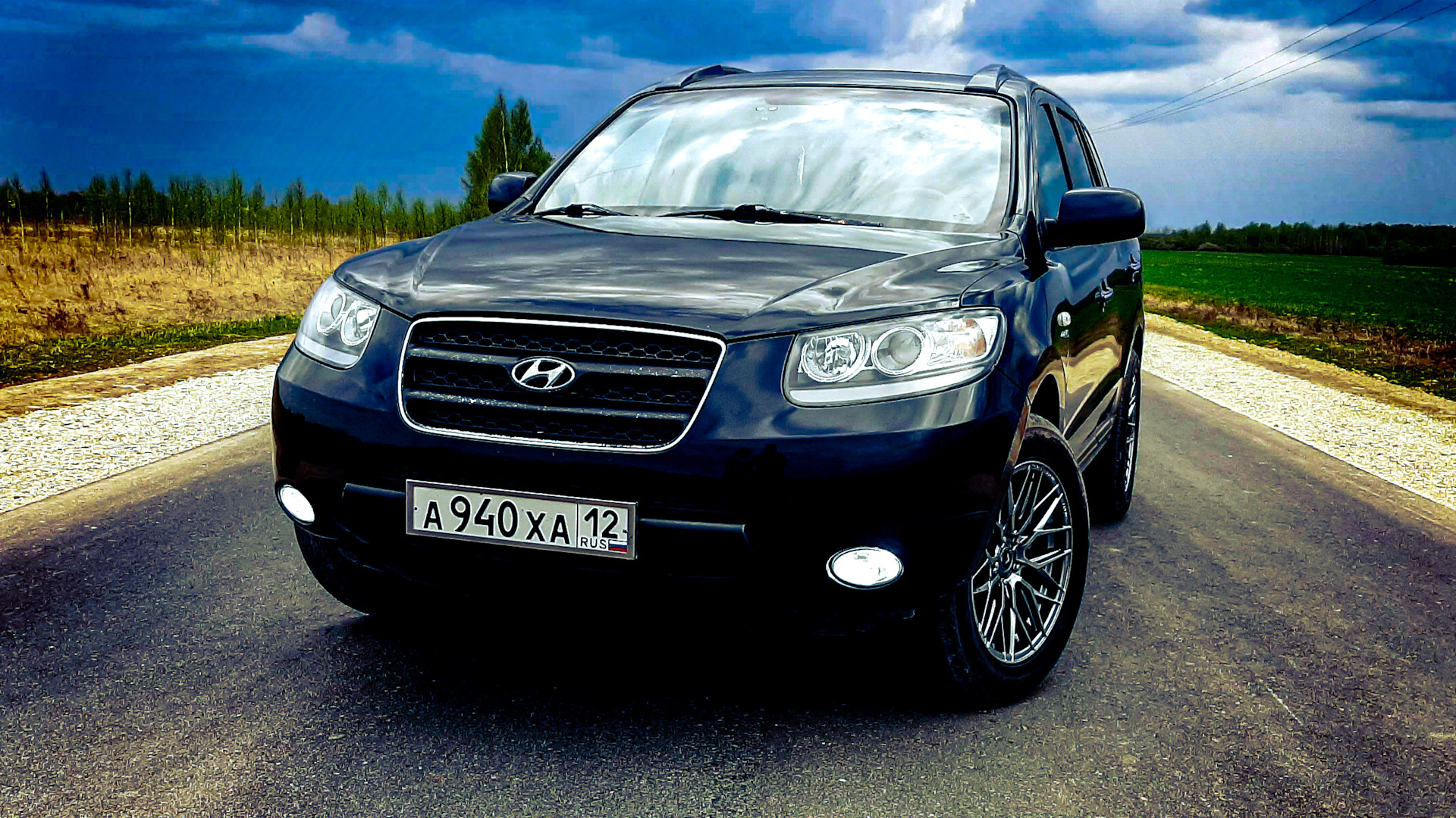 Hyundai Santa Fe (2G) 2.7 бензиновый 2006 | Black Santa✓ на DRIVE2