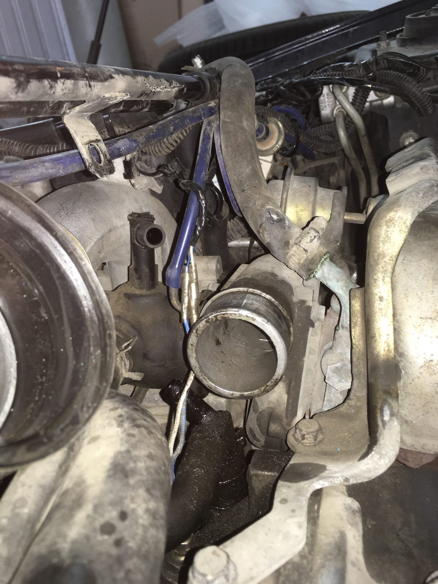 Аппайп, прокладки, шланги картерных газов. — Subaru Impreza WRX (GD, GG ...