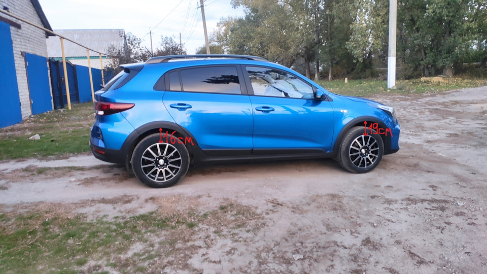 Передние пружины -30 — KIA Rio X, 1,6 л, 2021 года | тюнинг | DRIVE2