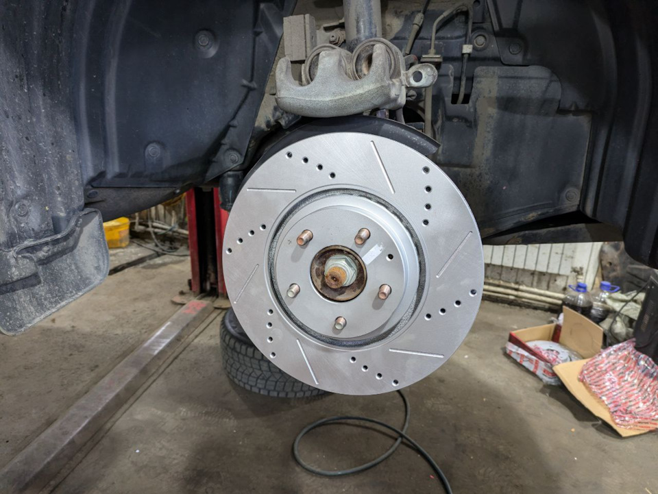 007. Про замену и отзыв от диски PowerStop + z26 на Mazda CX-9 TC