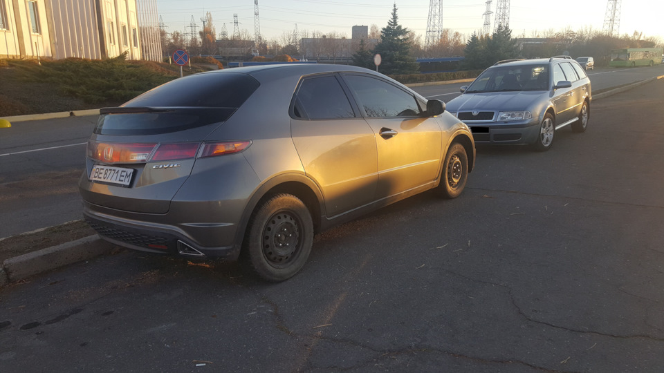 Увеличенный клиренс — Honda Civic Hatchback (8G)