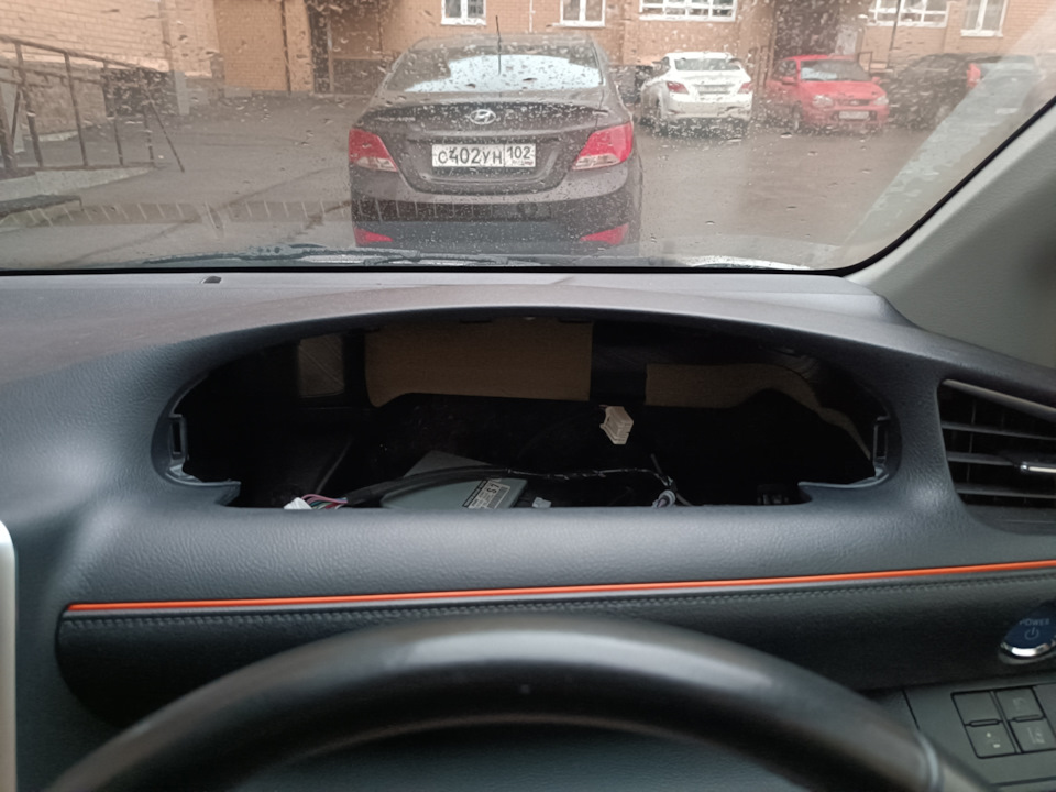 Полировка панели приборов — Toyota Sienta (2G), 1,5 л, 2018 года ...