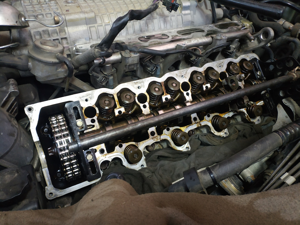 Устраняем жор масла и дым из выхлопа — Mercedes-Benz G 55 AMG (W463), 5 ...