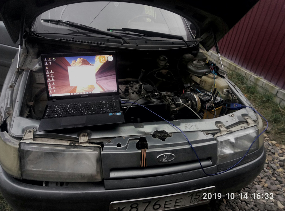 Замена сток форсунок, на волга 107 — Lada 21124, 1,6 л, 2006 года ...