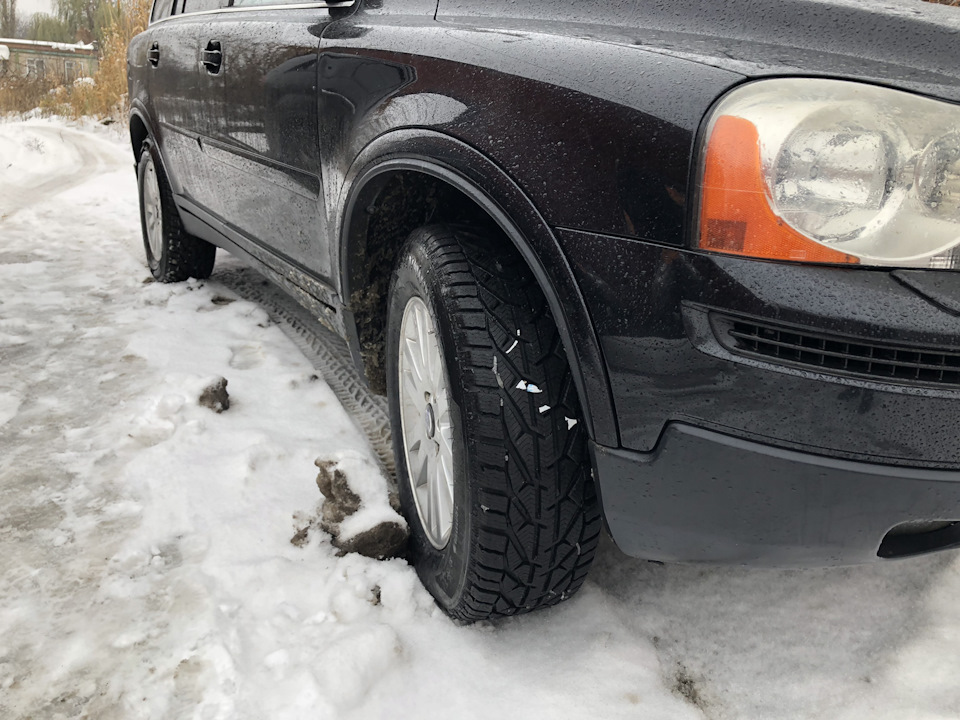 Резина на зиму — Volvo XC90 (1G), 2,5 л, 2007 года | шины | DRIVE2