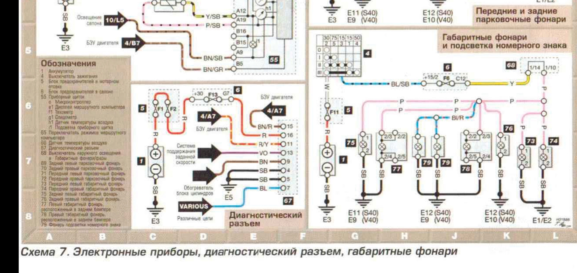 Ксенон valeo схема