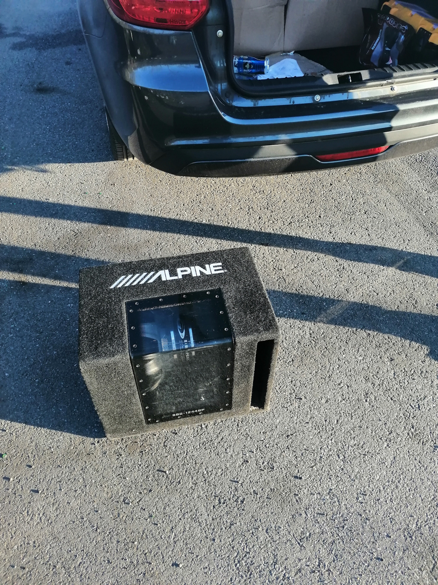 Бюджетный Громкий фронт. Kicx gorilla bass — Lada Гранта Лифтбек (2-е ...