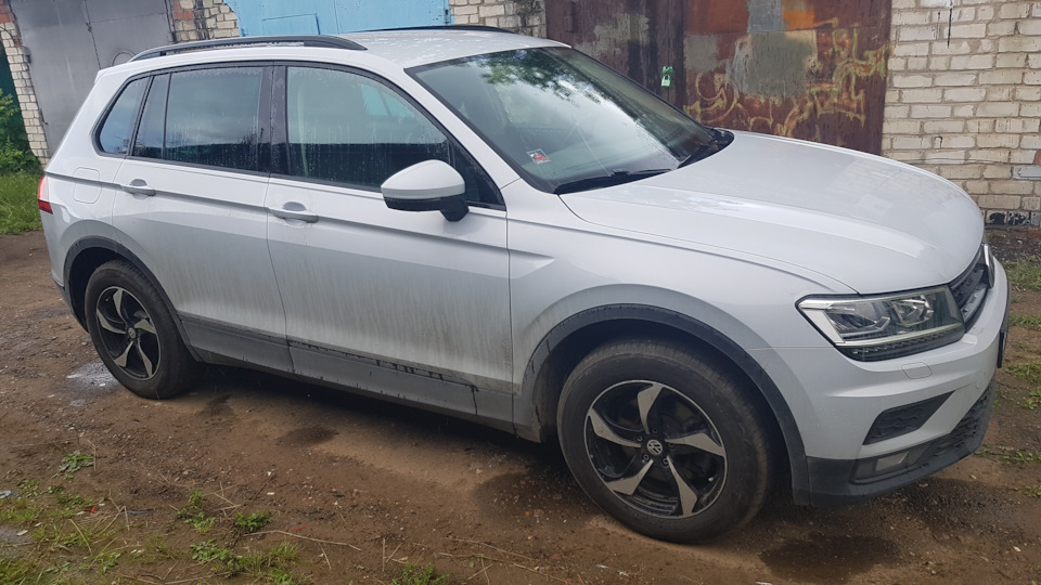 Не ехать же в июне 1000км на шипованной резине — Volkswagen Tiguan (2G ...