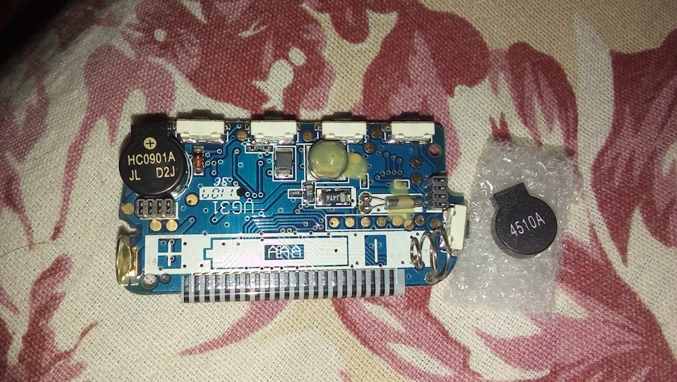 Замена динамика на брелке Pantera — DRIVE2