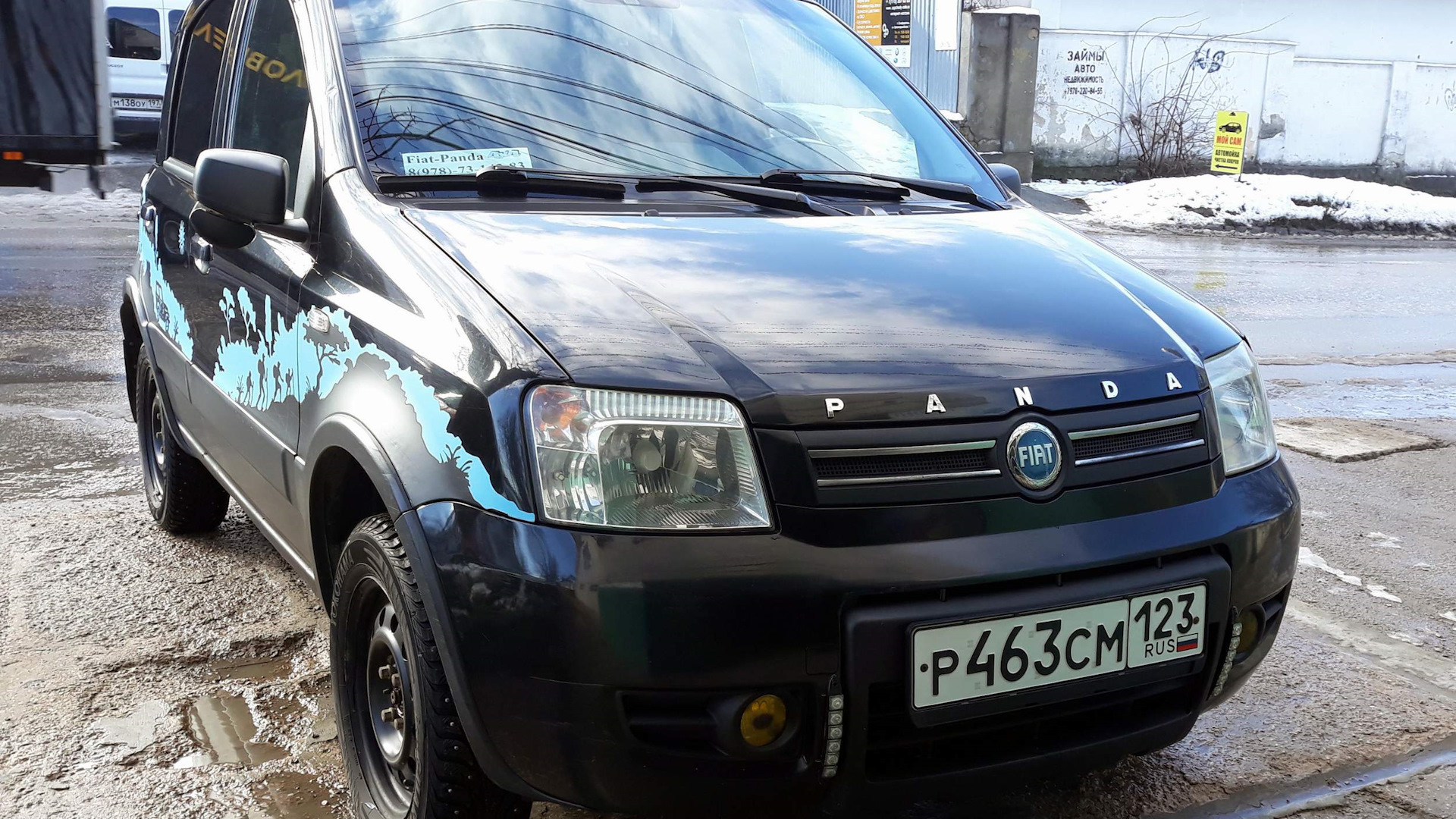 FIAT Panda (2G) 1.2 бензиновый 2007 | 4х4 