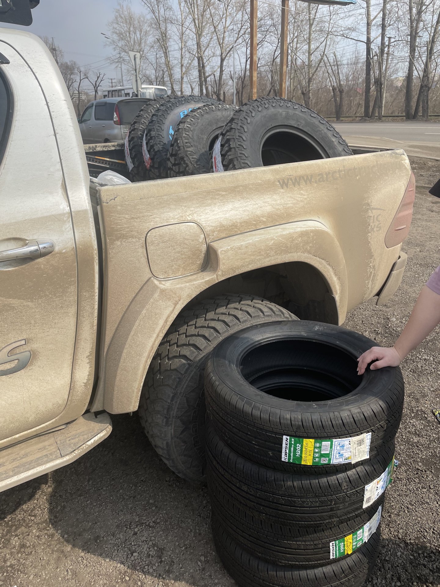 1. Новые шины мт Максис 764 — УАЗ 39094, 2,7 л, 2017 года | шины | DRIVE2