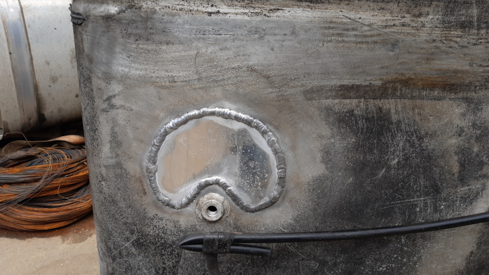 Секрет долгой жизни бака — сварка в аргоне — Автобаки на DRIVE2