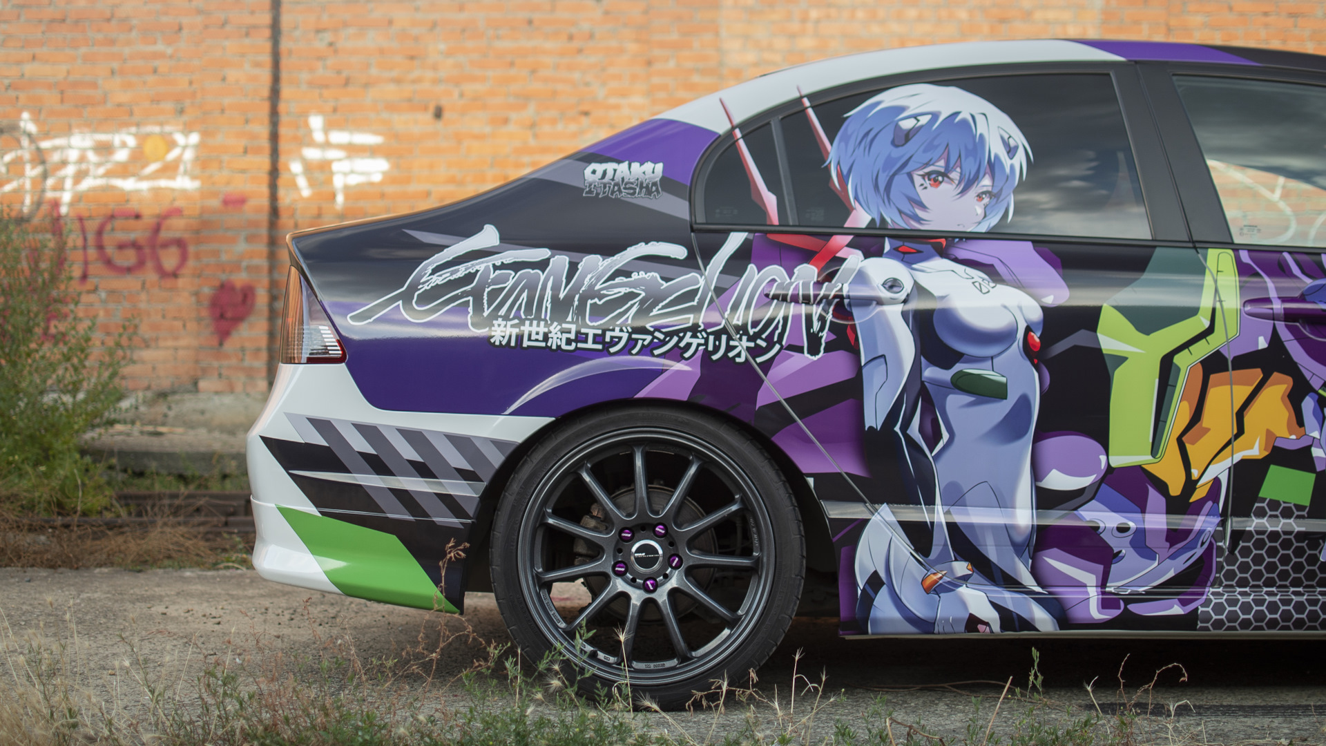 Honda Civic 4D (8G) 1.8 бензиновый 2008 | Itasha Edition на DRIVE2