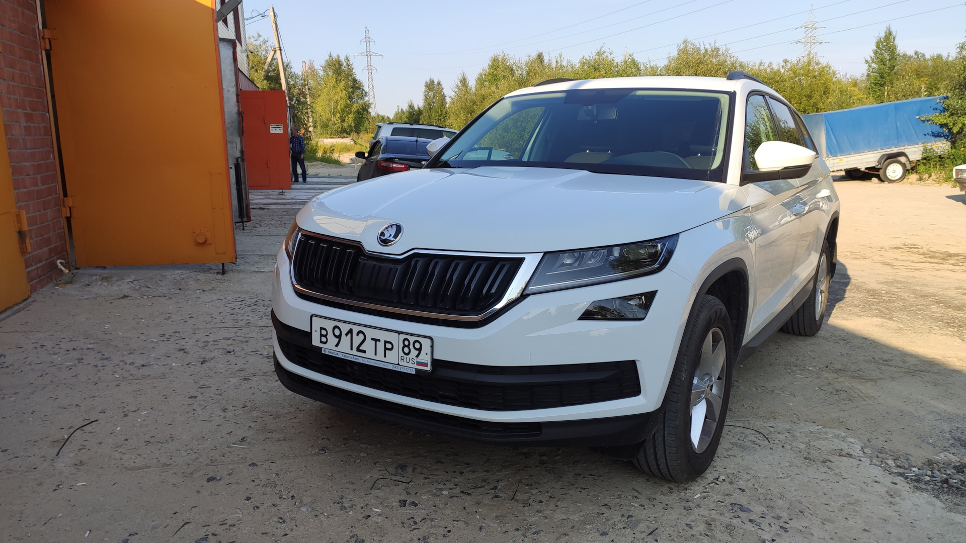 Skoda Kodiaq 1.4 бензиновый 2020 | Белый Коди на DRIVE2