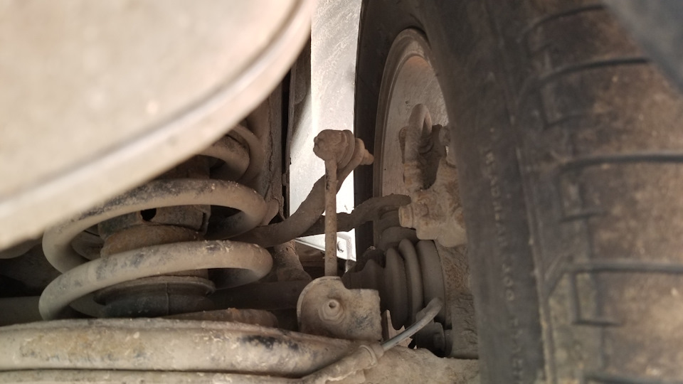 Замена задних стоек стабилизатора на полиуретановые "Нет износа ...