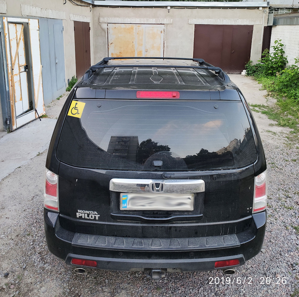 Прикупил поперечены на рейлинги — Honda Pilot (2G), 3,5 л, 2009 года ...