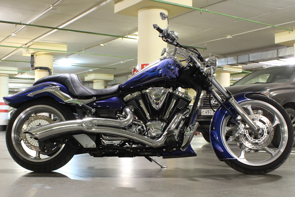 РњРѕС‚РѕС†РёРєР» Yamaha Raider