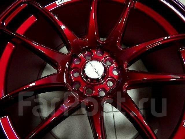 Red works. Work CR-Kiwami Candy Red. Work Kiwami Candy Red r17. Диски CR-Kiwami Red work r18 5x114.3. Диски Kiwami красные 4 100.