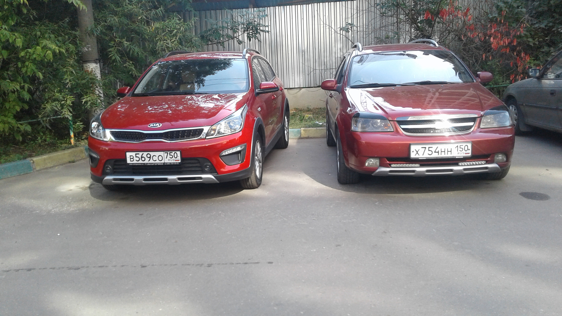Губа от Кия на Лачетти — Chevrolet Lacetti SW, 1,6 л, 2007 года ...