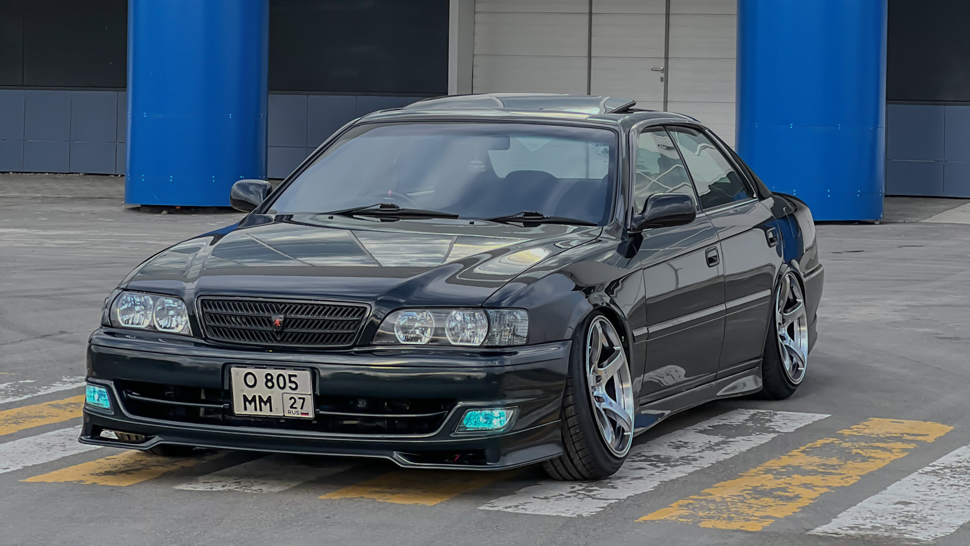 Toyota Chaser (100) 2.5 бензиновый 1997 | чёрный ниндзя🥷 на DRIVE2