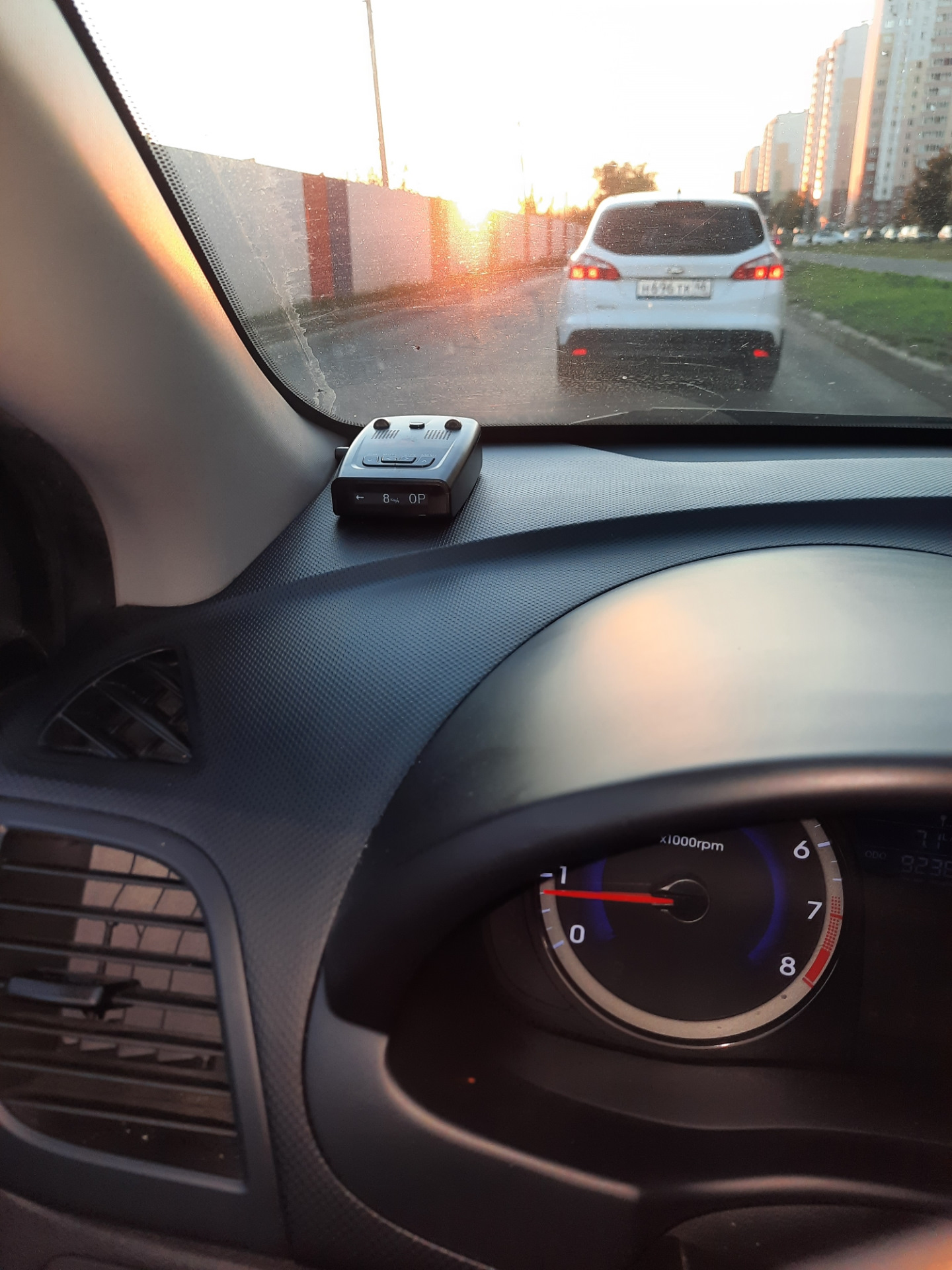 Скрытое подключение радар детектора. — Hyundai Solaris, 1,6 л, 2014 ...