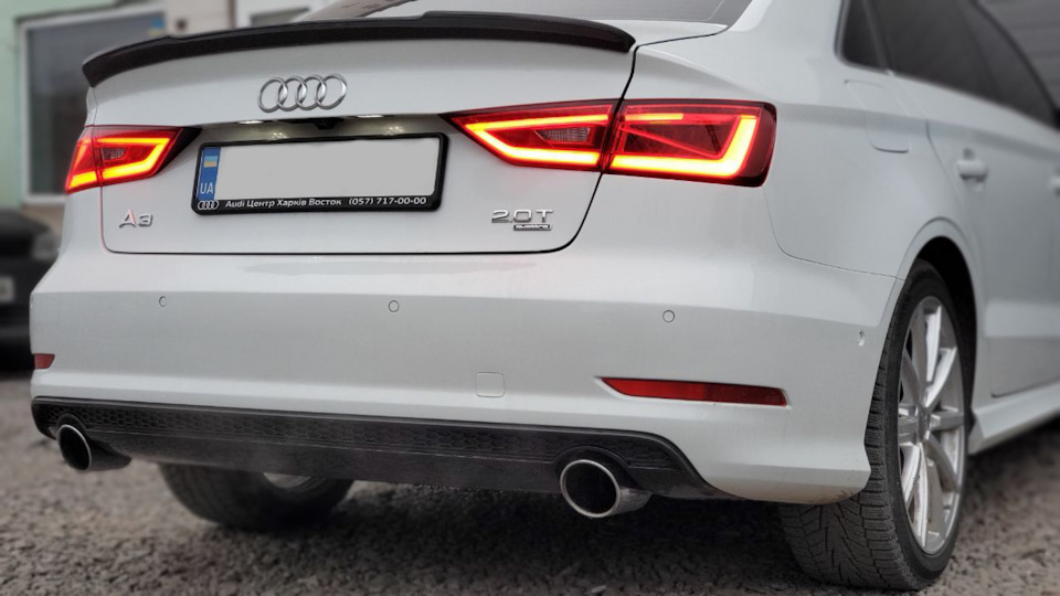 Photo from the logbook Audi A3 Sedan (8V)