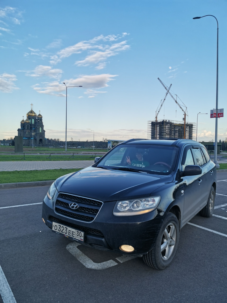 АСТРАХАНЬ-ТАМБОВ-МОСКВА-ПИТЕР И ОБРАТНО — Hyundai Santa Fe (2G), 2,7 л,  2007 года | наблюдение | DRIVE2