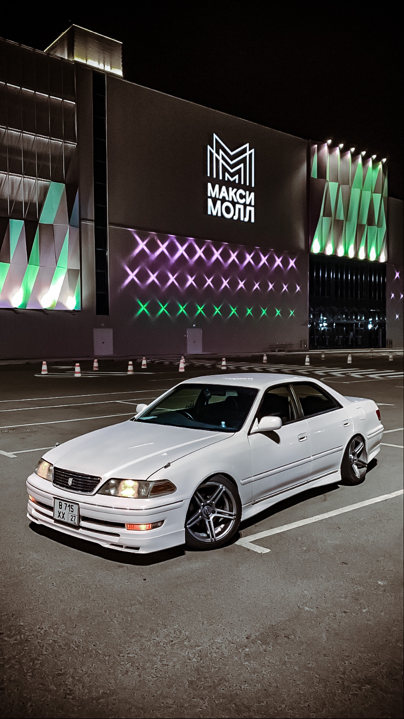 Установка летних дисков, развал, теперь красота 😍 — Toyota Mark II (100),  2,5 л, 1996 года | колёсные диски | DRIVE2