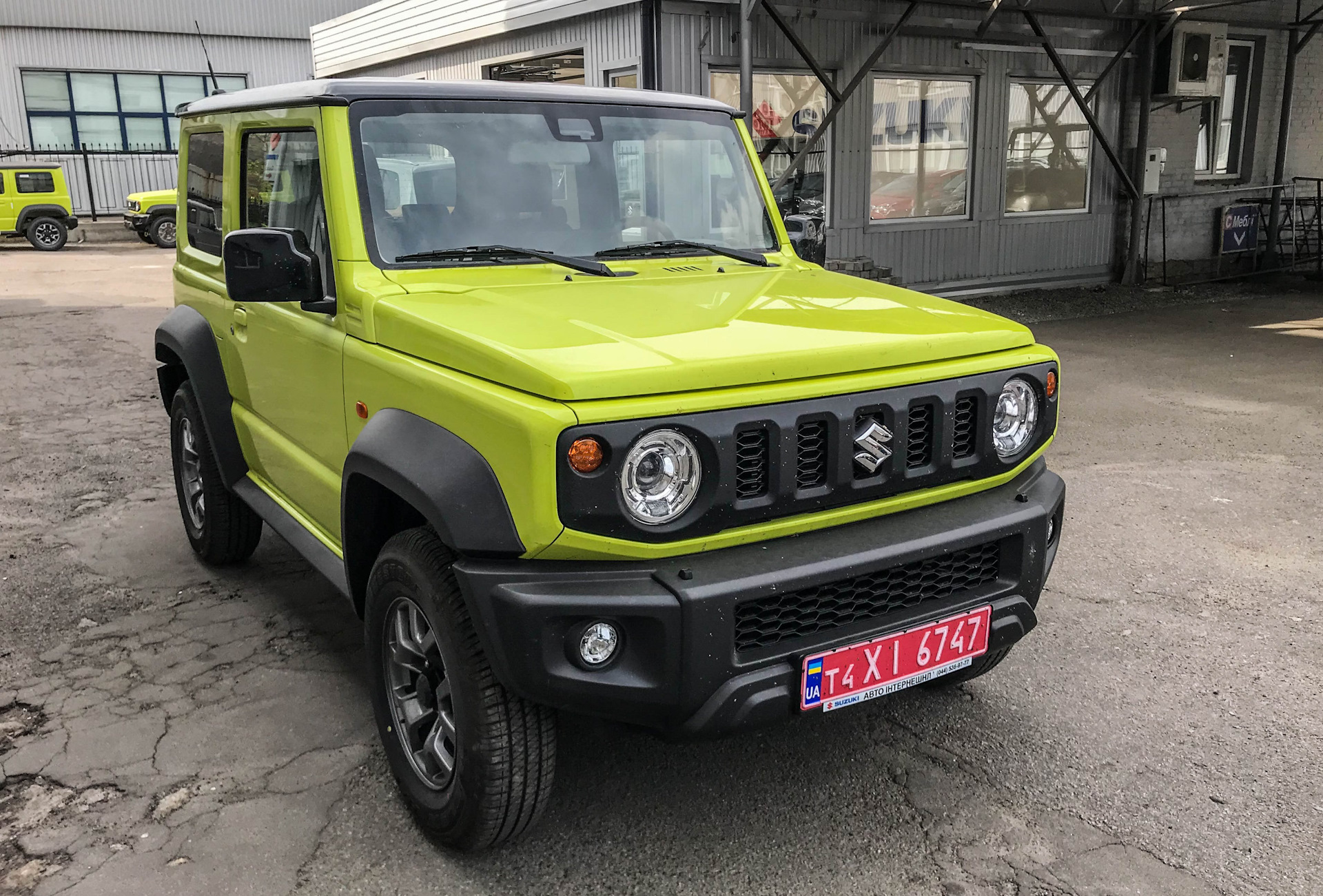 Новый Suzuki Jimny аксессуары