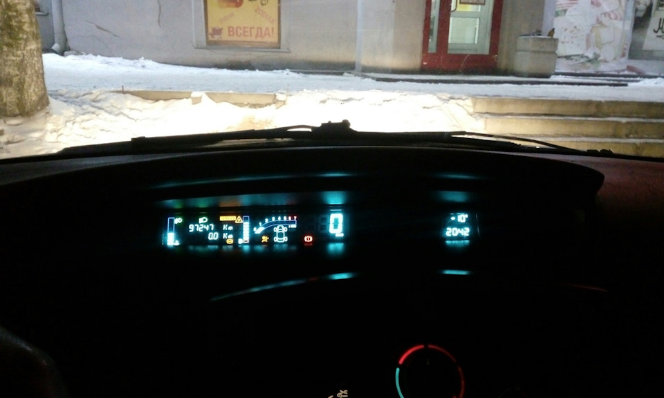 Новая панель — Renault Scenic II
