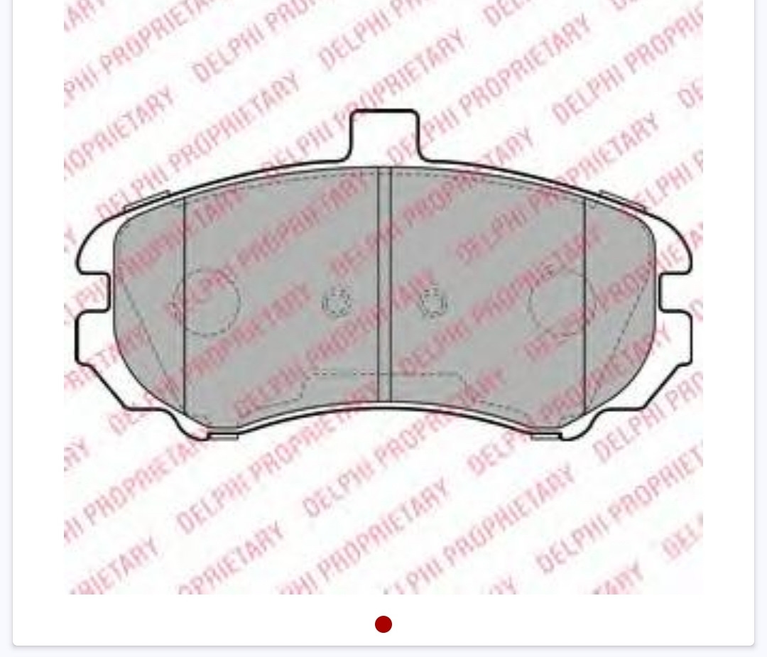 Колодки — Hyundai Elantra (3G), 1,6 л, 2004 года | запчасти | DRIVE2