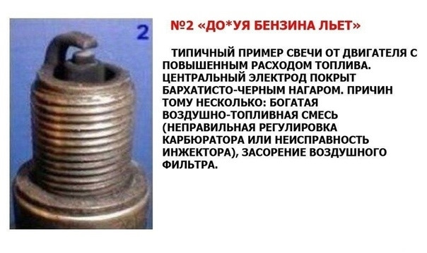 Причины образования бедной смеси