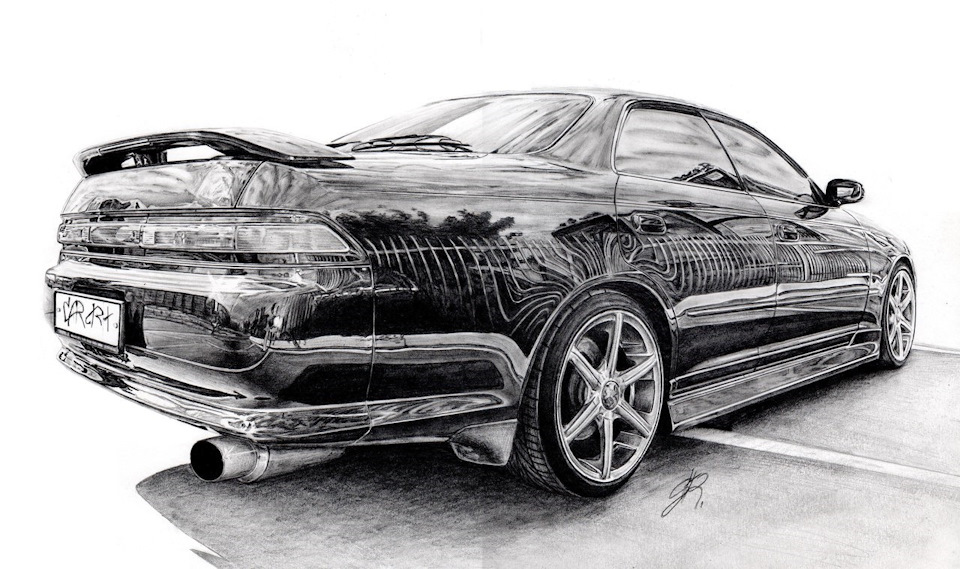 Mark 2 jzx90 рисунок